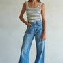 Seamless Ribbed Knit Bodysuit - Effortless Style & Comfort