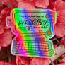 I Cry A Lot But I Am So Productive - Taylor Swift Sticker