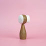 2-Sided Soft Bristles Face Cleansing Brush: Turquoise