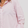 Urban Daisy All the Stripes Shirt- Striped Button Down