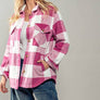 BELLA TEDDY PLAID SHACKET