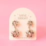 Holiday Bow Earrings | Double