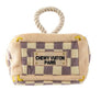 Checker Chewy Vuiton Trunk - Activity House Burrow Dog Toy