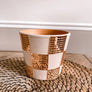 Checkered Disco Planter | 5 Inch Trendy Planters | Retro