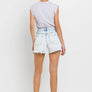 HIGH RISE DISTRESSED SHORTS V2810: MIRACULOUS / L