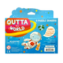 Outta This World-Scented Puzzle Eraser-Set of 5