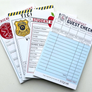 Kids Imagination Playtime Pads and Creative Role Play-Police, Waiter, Teacher, Doctor
