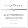 Intentions Cord Bracelet-Moon, Gold Beaded Cord Bracelet