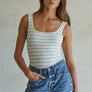Seamless Ribbed Knit Bodysuit - Effortless Style & Comfort
