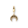 Crescent Charm, CZ | Charm Bar | Charm Necklace or Bracelet