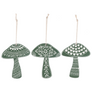 Hand-painted Mushroom Ornament