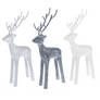 Large Cast Deer (white)