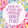 Inner F*cking Peace Motivational Cards (60 pack)