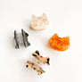 Ginger | Hand Painted Cat Eco-Friendly Claw Clip: Assorted