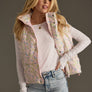 Light Pink Floral Vest