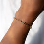 Gold Chain Bracelet-Paper Clip, Gilded Collection