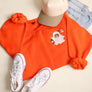 Haunted Ghost Teddy Bear Embroidered Heavy Blend Sweatshirt