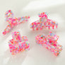 Pink Poolside | Assorted Eco-Friendly Claw Clips: Assorted