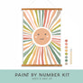 Smiley Sunshine Paint-by-Number Kit for Kids