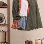 Reversible Corduroy and Plaid Button Down Shirt