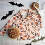 Cowboy Jack-O-Lanterns Halloween Button Down Shirt