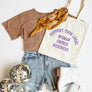 Support Your Local Woman Owned Business Tote Bag, Book Bag