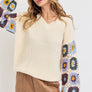 CROCHET PATCHWORK SWEATER