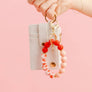 Hands-Free Keychain Wristlet - Cutie Pie Plaid