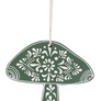 Hand-painted Mushroom Ornament