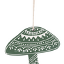 Hand-painted Mushroom Ornament