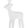 Large Cast Deer (white)