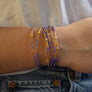 Sprinkles Bangle-Periwinkle