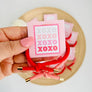 "XOXO" Double Hair Tie - Valentine's Day Thank You Gift