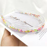 Girls cute Transparent Quicksand Sequin Teeth Hairband Hoops