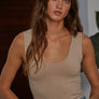 Double-Layered Seamless Sleeveless Top - Ultimate Comfort & Sculpted Fit