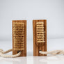 Wooden nail brush cleaner: Boar