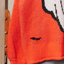 Halloween Spooky Face Ghost Knit