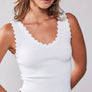 LUSH RIB KNIT TANK TOP