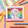Make no Mistake! Glittery Erasable Markers - Set of 12