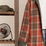 Reversible Corduroy and Plaid Button Down Shirt