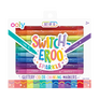 Switch-Eroo Sparkle Glittery Color Changing Markers- 12 pc