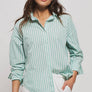 Urban Daisy All the Stripes Shirt- Striped Button Down