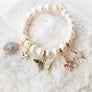 Bow Charm, Gold, Charm Bar | Charm Necklace or Bracelet