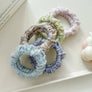 Knit Multicolor Crochet Seamless Hair Tie