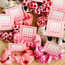 Valentines Scrunchies | Heart Thank You | Valentine Gifts XO