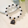 Halloween Handmade Beaded Pumpkin ghost Bracelet for kids