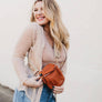 Ellie Crossbody Bag - Pink