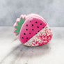 White Chocolate Covered Strawberry Bath Bomb
