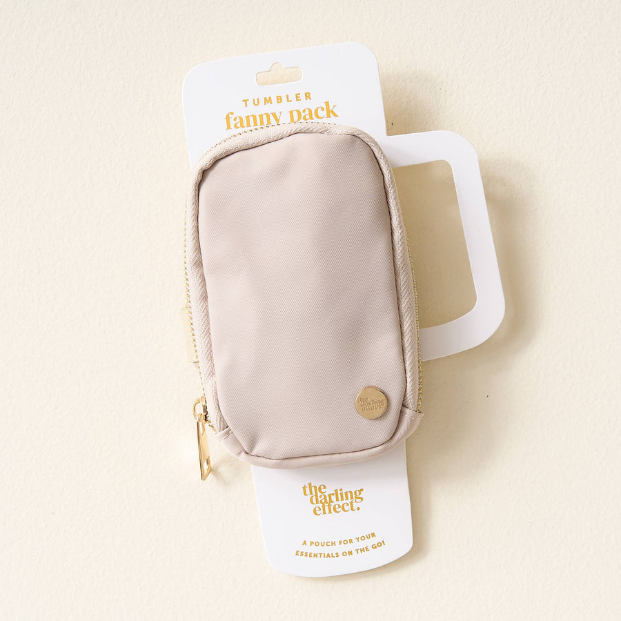 Tumbler Fanny Pack - Natural Beige