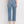 HIGH RISE DISTRESSED HEM CROP STRAIGHT JEANS BLINK / 25